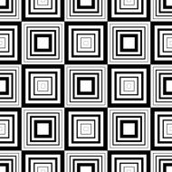 Seamless geometric pattern simple vector black and white N2