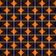 Retro tiles seamless pattern vector background N4