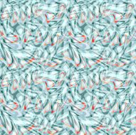 Seamless colorful background made of abstract shapes N15