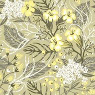 Vector floral seamless pattern N51