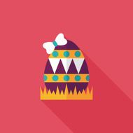 easter egg flat icon with long shadow eps10 N230