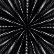 Moire style gradient optical pattern motion effect tile Decor
