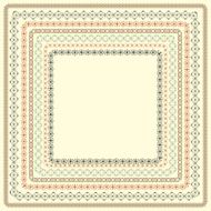 Set of vector frames N6