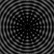 Moire pattern monochrome background with trance effect Optical N4
