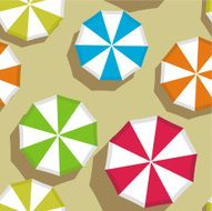 Sunshades seamless pattern