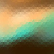 Colorful geometric background with triangles N17