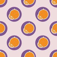 Oranges pattern Seamless texture with ripe oranges N3
