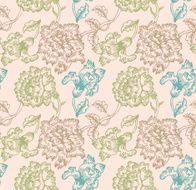 floral seamless pattern N553