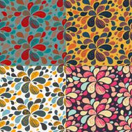 Floral seamless patterns N5