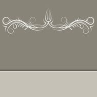 gray ornament N4