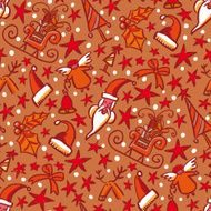 Seamless Christmas pattern N64