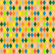 harlequin seamless background with rhombus N2