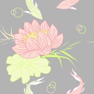 floral seamless pattern N554