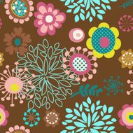 floral seamless pattern N555