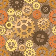 Seamless cogs background