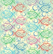 Background from small fishes
