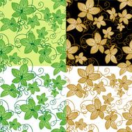 Hop leaves (seamless)