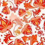 Beautiful flower seamless pattern N2