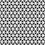 Pattern background triangle retro vintage design vector geometric N12