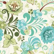 Beautiful flower seamless pattern N3