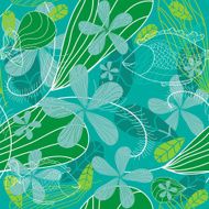 Seamless floral background N272