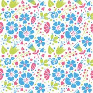 Flowers and paisley N2