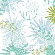 Retro floral pattern background