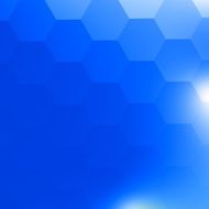 Simple Blue Geometric Background White Light Backdrop for Brochure Banner