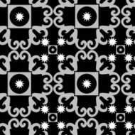 Seamless uncolored pattern N3