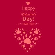 Happy Valentine&#039;s Day card N14