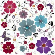Seamless Floral Pattern N1352