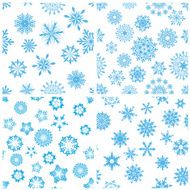 seamless snowflakes background N8