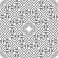 vector arabesque seamless wallpaper pattern