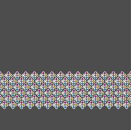Retro Pattern Border N2
