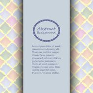 Brochure template with abstract background N40