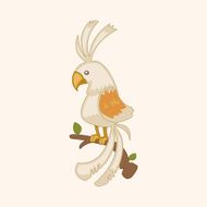 bird cartoon theme elements vector eps N191
