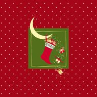 christmas greeting card N183