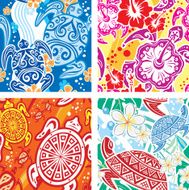 Seamless pattern with turtles N20