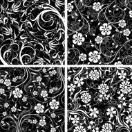Decorative floral pattern N23