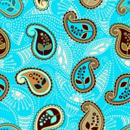 Paisley seamless pattern N72