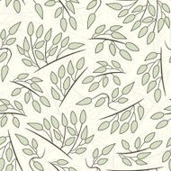 leaves pattern in floral style