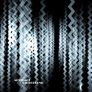 Abstract colorful background with zig zag lines