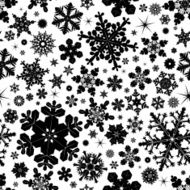 Seamless snowflakes pattern N9