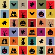 Halloween seamless pattern N56