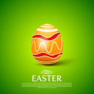 Easter egg Vector illustration Background