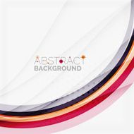 Purple and orange color lines on white N38