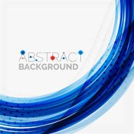 Red and blue color swirl concept N36