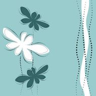 Floral background N824