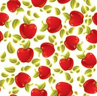 Red mellow apples