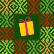 Seamless Christmas pattern N66